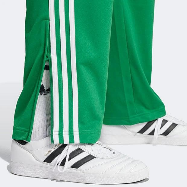 ウォーキング・ランニングウェア ADIDAS FIREBIRD TRACK PANTS-GREEN/WHITE