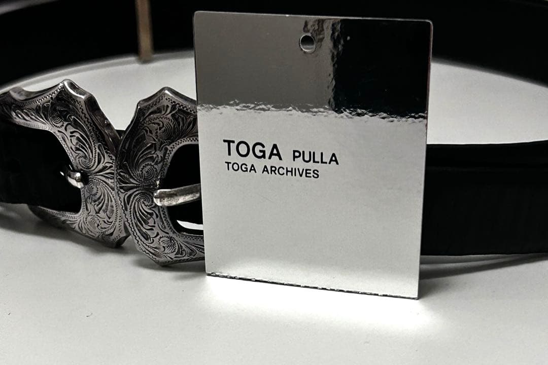 R*す様 Toga pulla l buckle leather bel