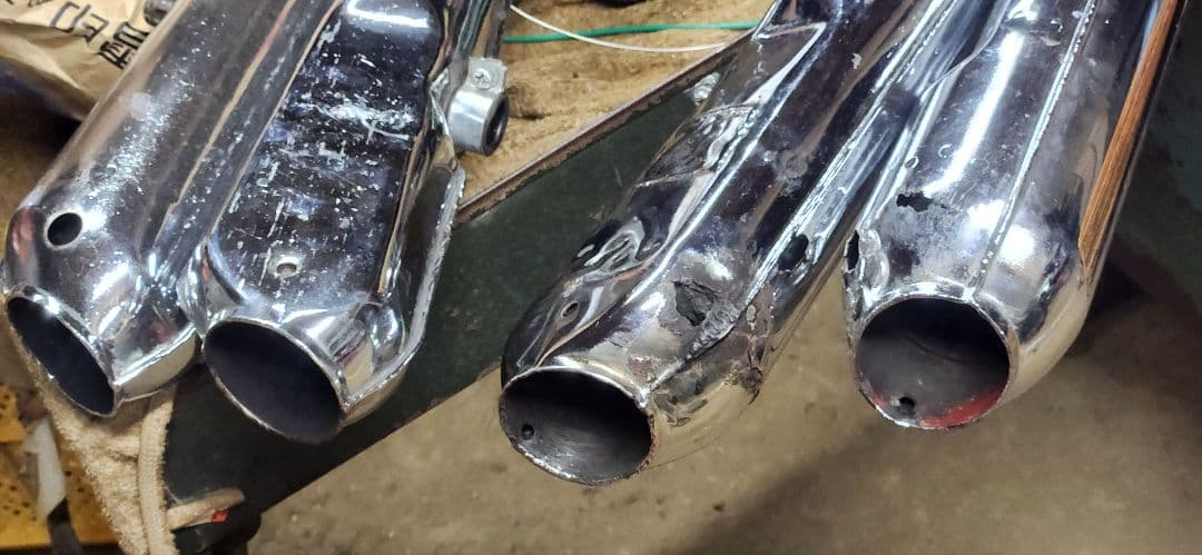 Z1/Z2 KZ900 Z750FOUR Z750D1 純正マフラー