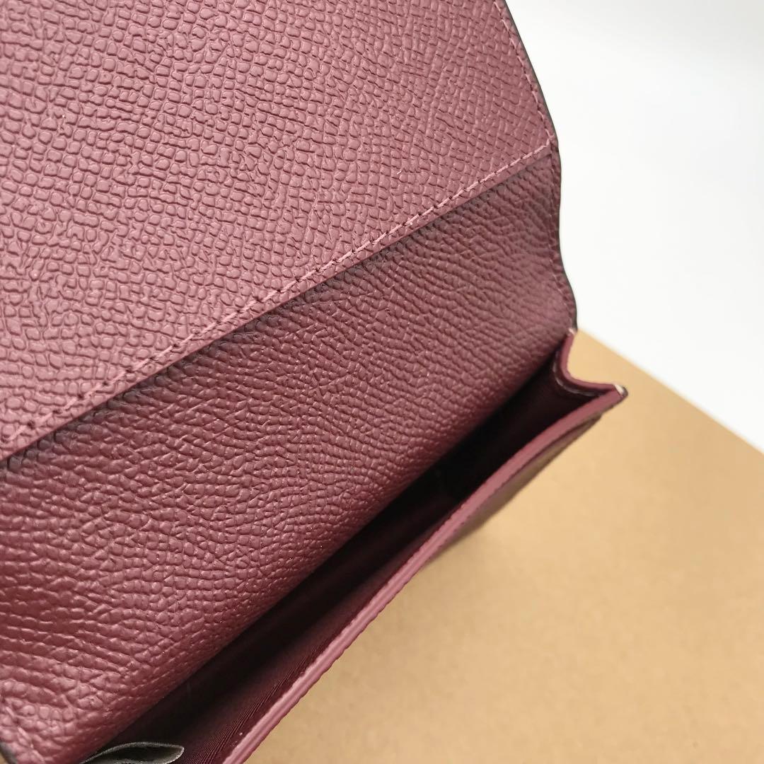 【COACH☆新品】☆ビジネス カード ケース☆名刺入れ☆レザー☆トープ☆☆