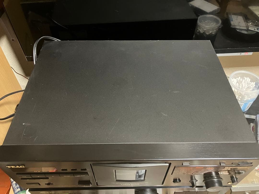 【動作品】TEAC・V-3000／ステレオカセットデッキ