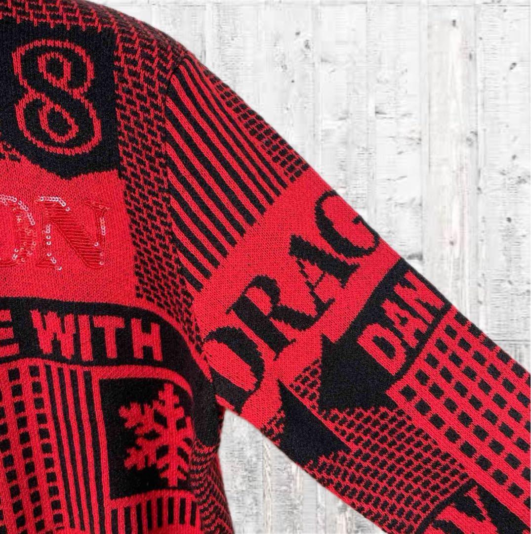 【新品未使用 ダンスウィズドラゴン】レディース タートルニット38号