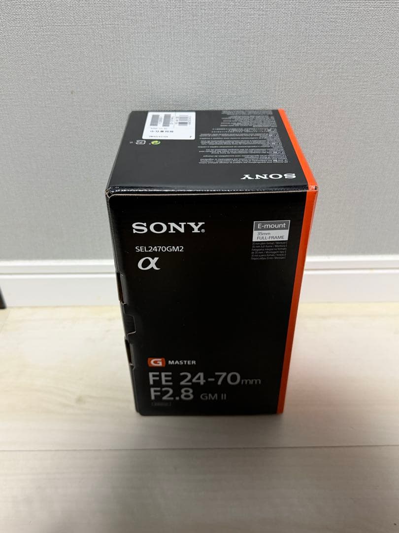 新品SONY FE 24-70mm F2.8 GM II SEL2470GM2