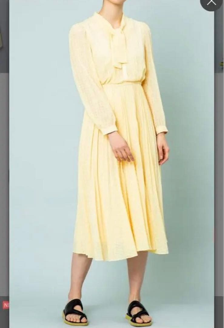 [セルフォード] シアーチェックタイワンピース CWFO211101