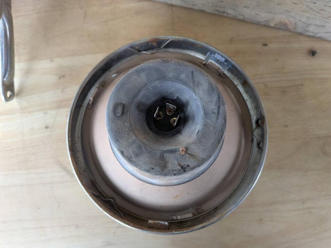 SR400　社外ルーカスヘッドライト、ステー、ハンドルストッパーセット