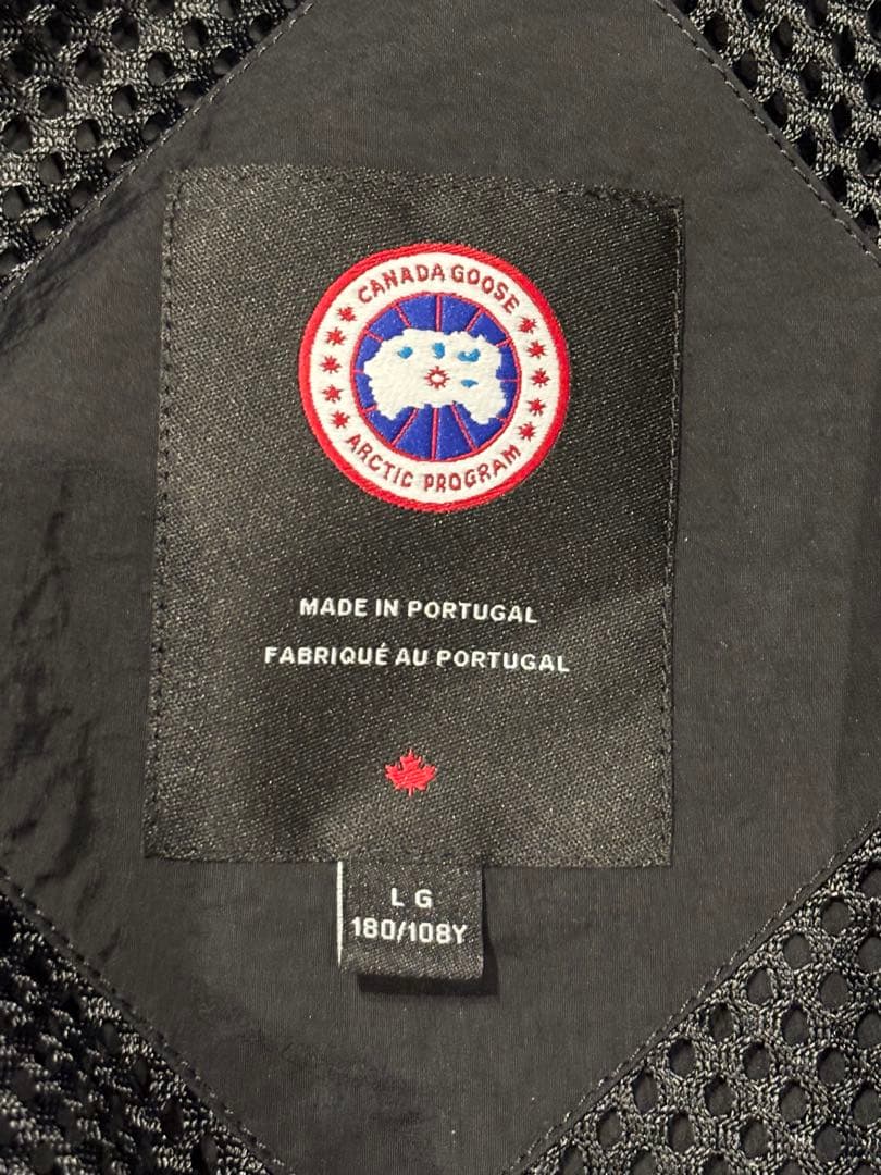 カナダグース ブラックレーベル フェーバーフーディー