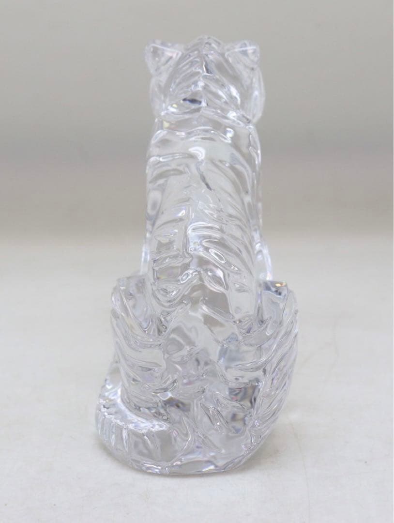 バカラ　BACCARAT トラ　置物　フィギュリン　クリスタル　寅　虎