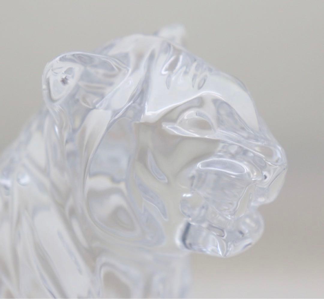 バカラ　BACCARAT トラ　置物　フィギュリン　クリスタル　寅　虎