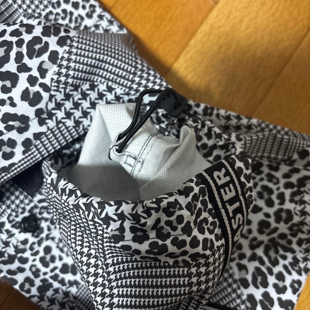 マスターバニーエディション レインウェア レインパンツ ゴルフ レオパード柄