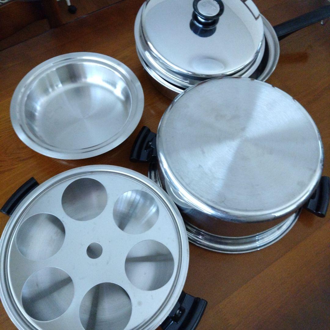 ステンレス製 蒸し器 せいろ