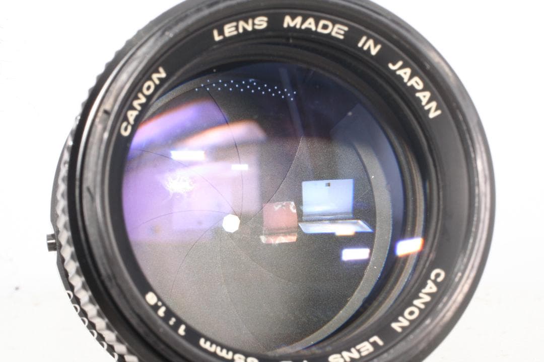作例あり☆【整備済・完動品】CANON New FD 85mm f1.8