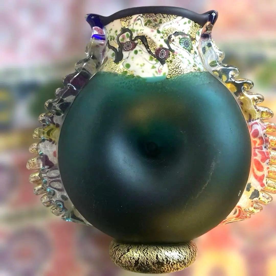 ガラス工芸　黒木国昭作