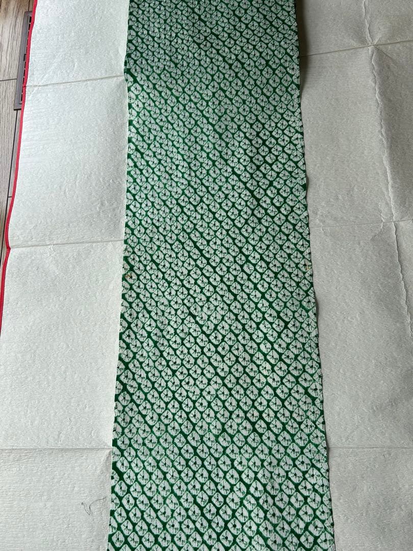 絞り　浴衣　反物