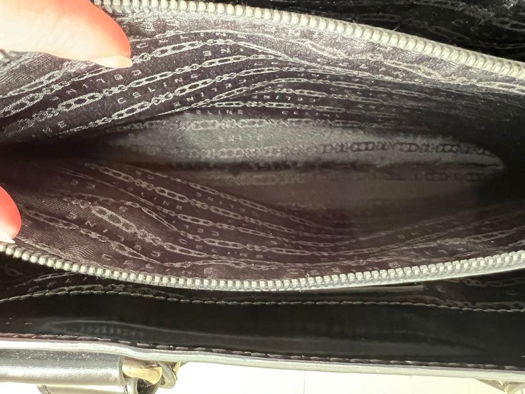 CELINE セリーヌ ブラック ブギーバッグ ハンドバック　ブラック