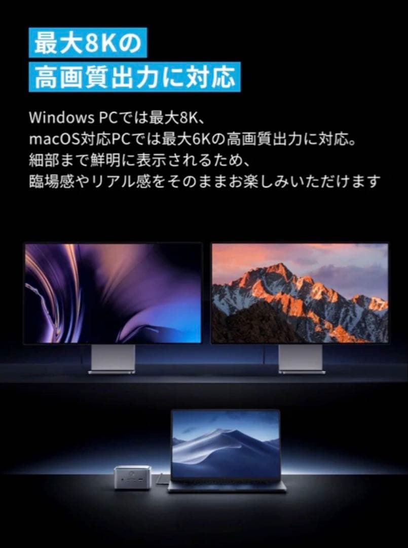 Anker Prime ドッキングステーション14-in-1 Thunder 5