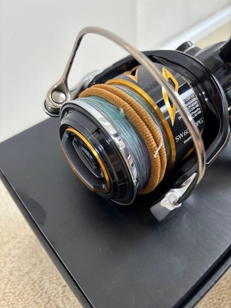 20ステラSW 6000PG 美品 リブレハンドル付き