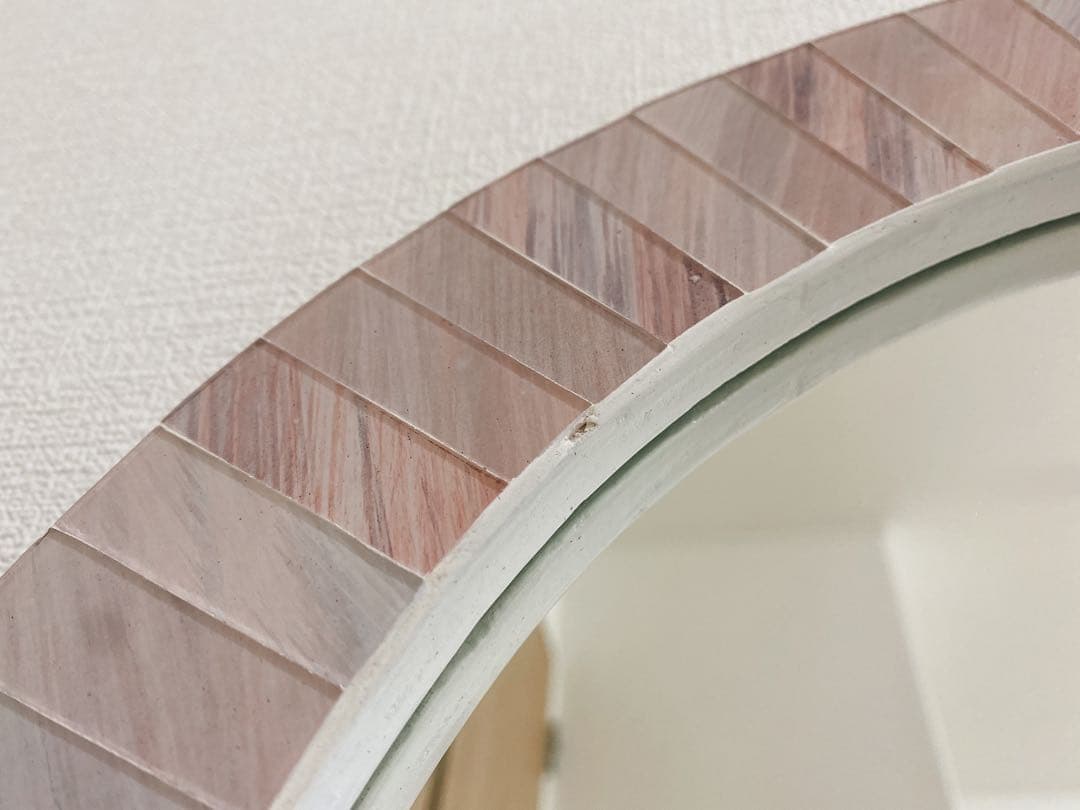 【レア商品】Francfranc ウォールミラー シェル ピンク