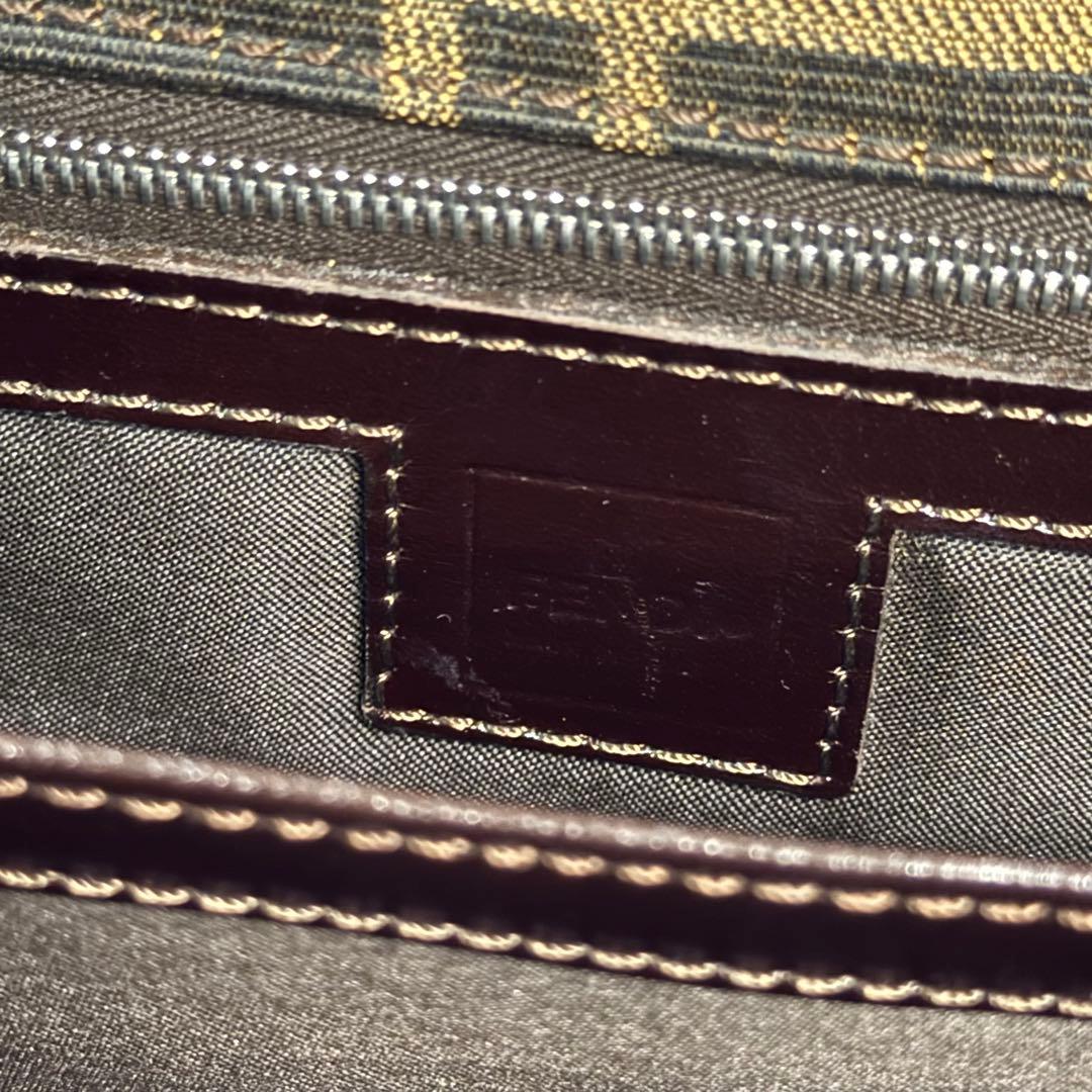 フェンディ マンマバケット　ズッカ　ワンショルダーバッグ