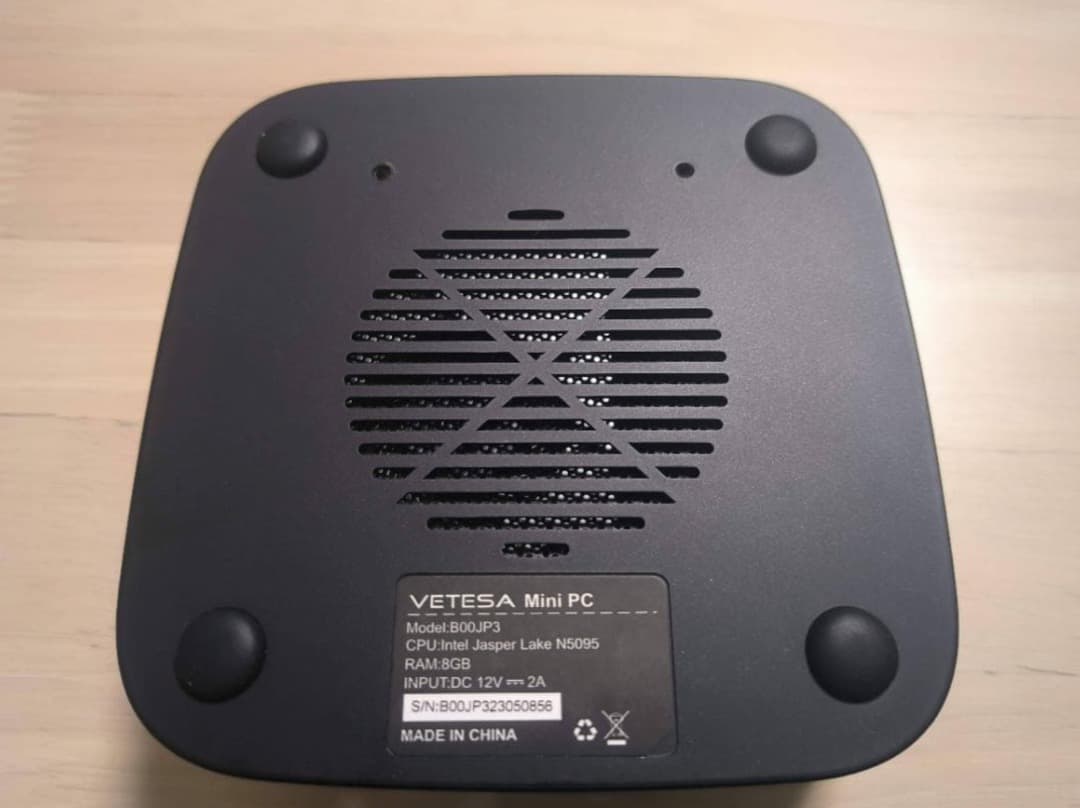 VETESA win11 ミニPC N5095/MEM16GB/SSD512GB