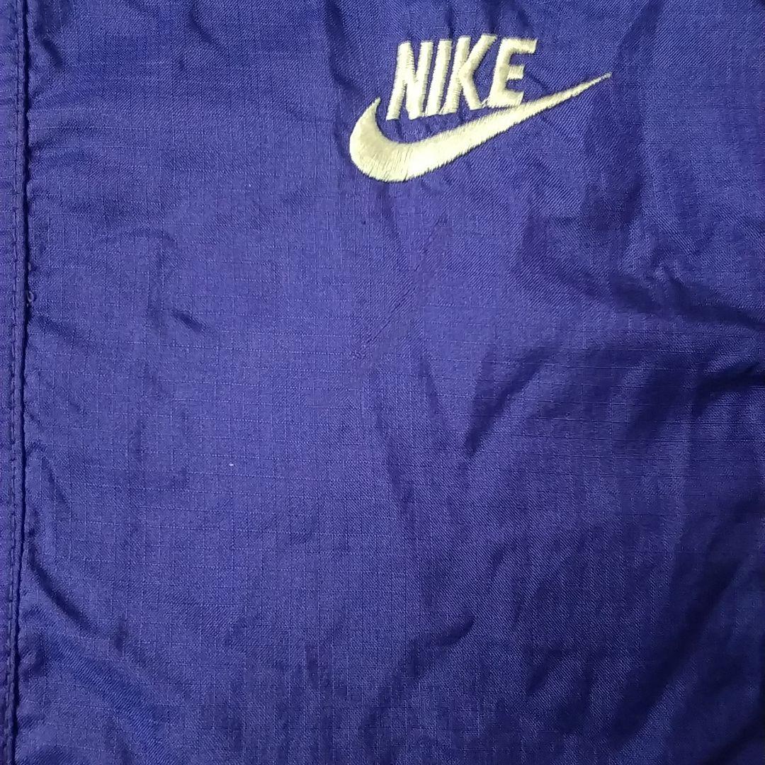 希少☆90s ナイキ 刺繍ロゴ ナイロンジャケット L～XL マルチカラー