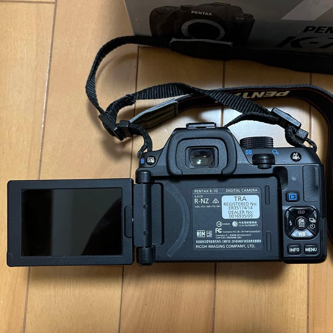 PENTAX K−70 K-70 ボディ BLACK カメラ