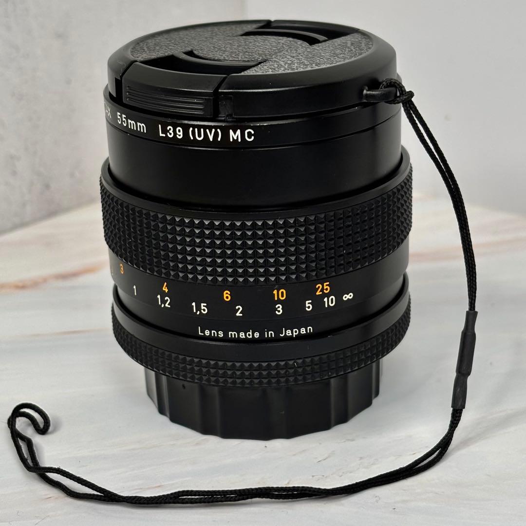 極美品・オマケ付きCONTAX PLANAR 50mm f1.4 mmdw