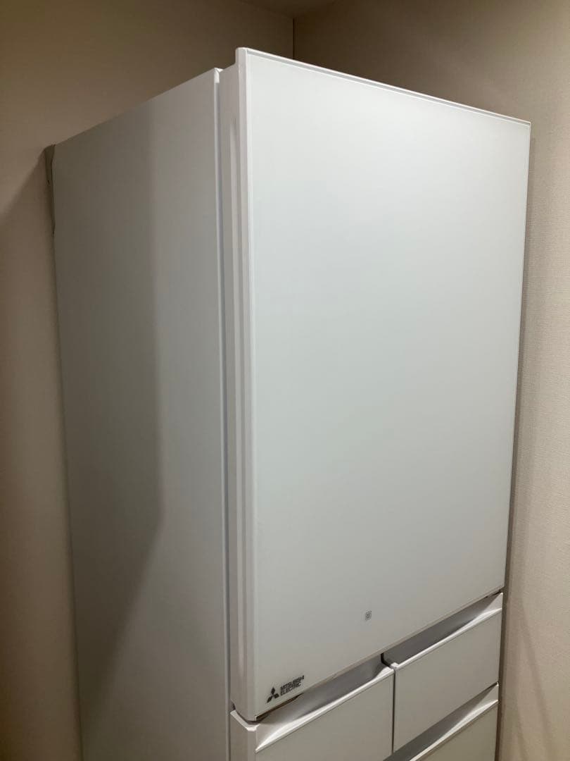 【美品】三菱電機 省エネ 4ドア冷蔵庫 ホワイト