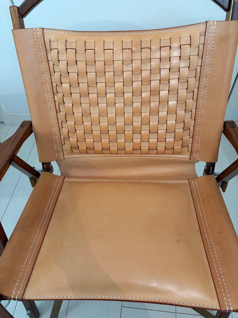 カーミットチェア　ウォールナット　ピノワークス　レザー　フルカスタム