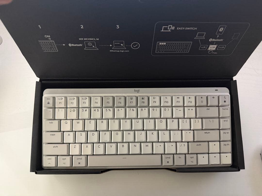 logi ワイヤレスキーボード 日本語配列 ホワイト