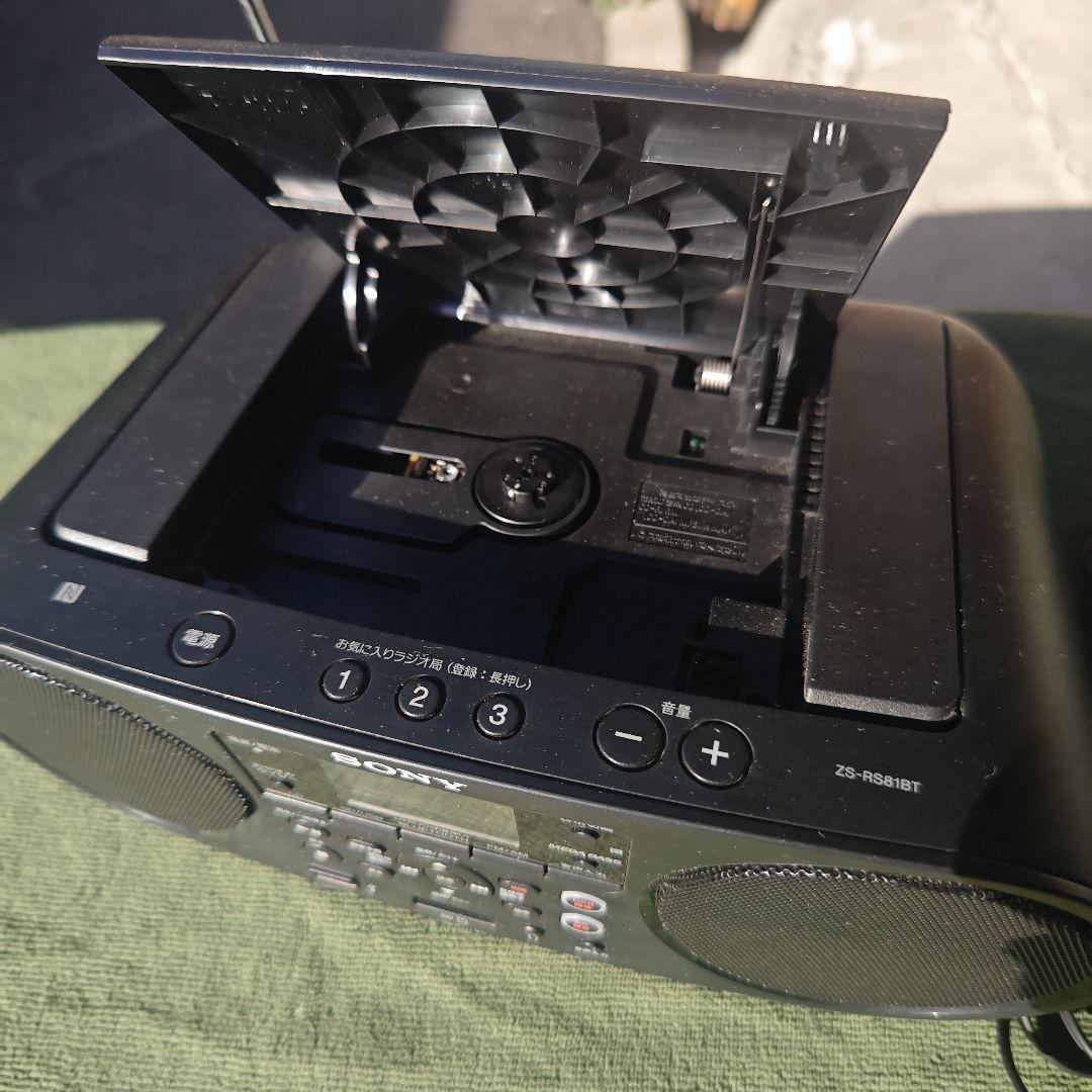 SONY ソニー　パーソナルオーディオシステム　ZS-RS81BT　2020年製
