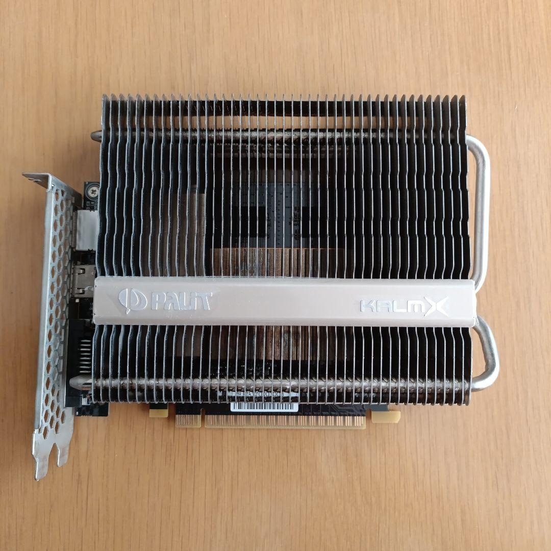 PALIT GEFORCE GTX1050Ti Kalmx FANレス 4GB