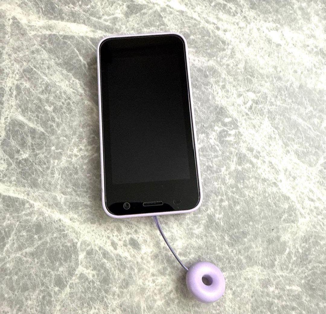 美品 docomo キッズケータイ KY-41C ラベンダー