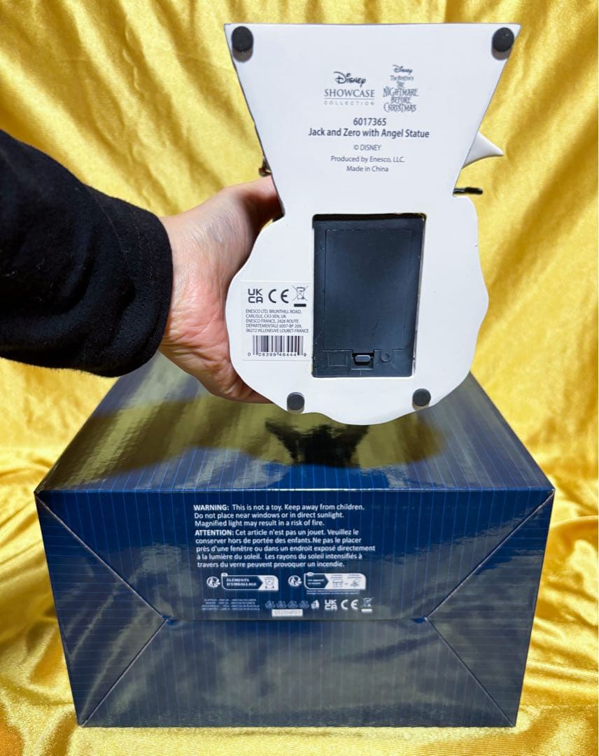 ナイトメアビフォアクリスマス　ジャック　ゼロ　ライト　ショーケース　エネスコ