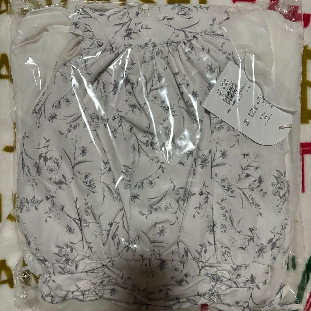 Darich アメスリギャザーシフォンロングワンピース GRY