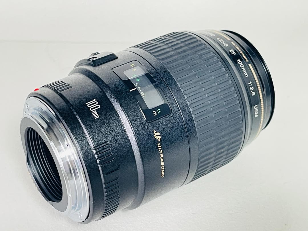 ☆極上品★Canon キヤノン EF 100mm f/2.8 USM 単焦点