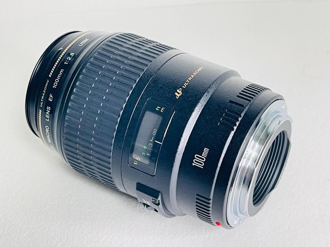 ☆極上品★Canon キヤノン EF 100mm f/2.8 USM 単焦点