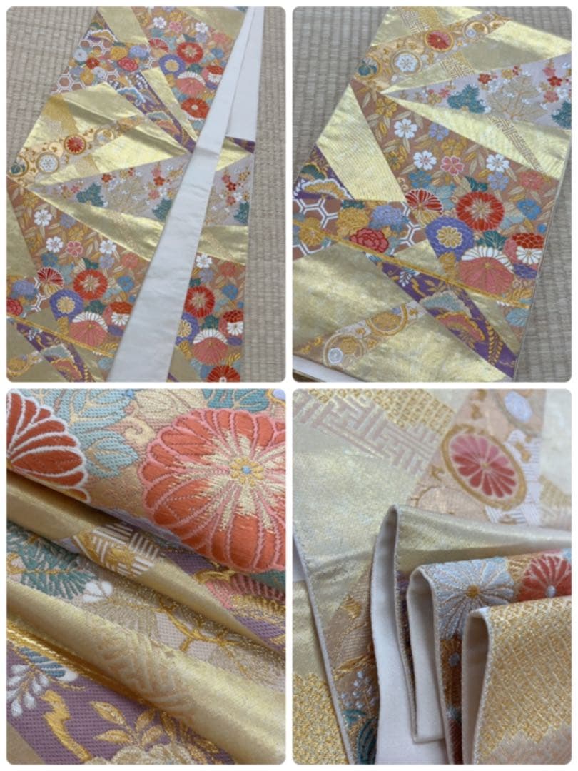 正絹 振袖セット 花車文様成人式