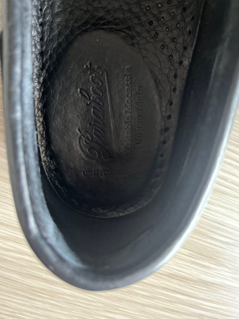 mmm　UNITED ARROWS別注 シボ革 パラブーツデッキシューズ