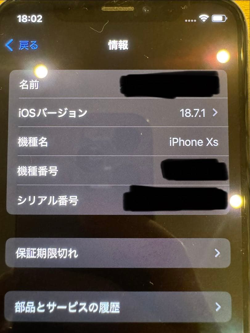 Apple iPhone Xs 256GB 本体