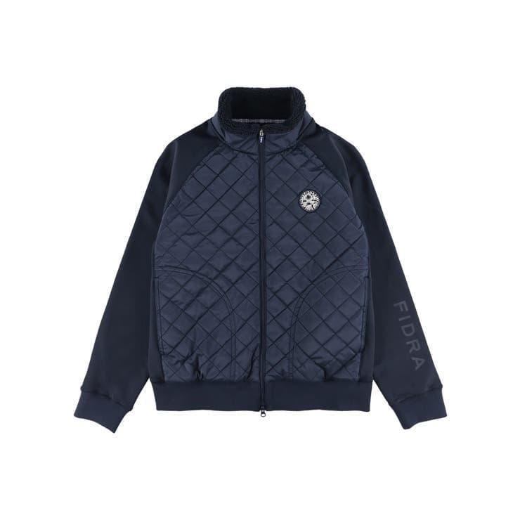 フィドラ ゴルフウェア レディース フロントジップ ハイブリッドジャケット