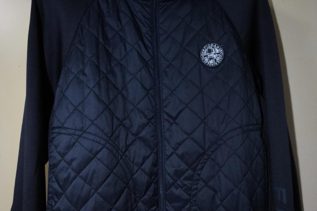 フィドラ ゴルフウェア レディース フロントジップ ハイブリッドジャケット