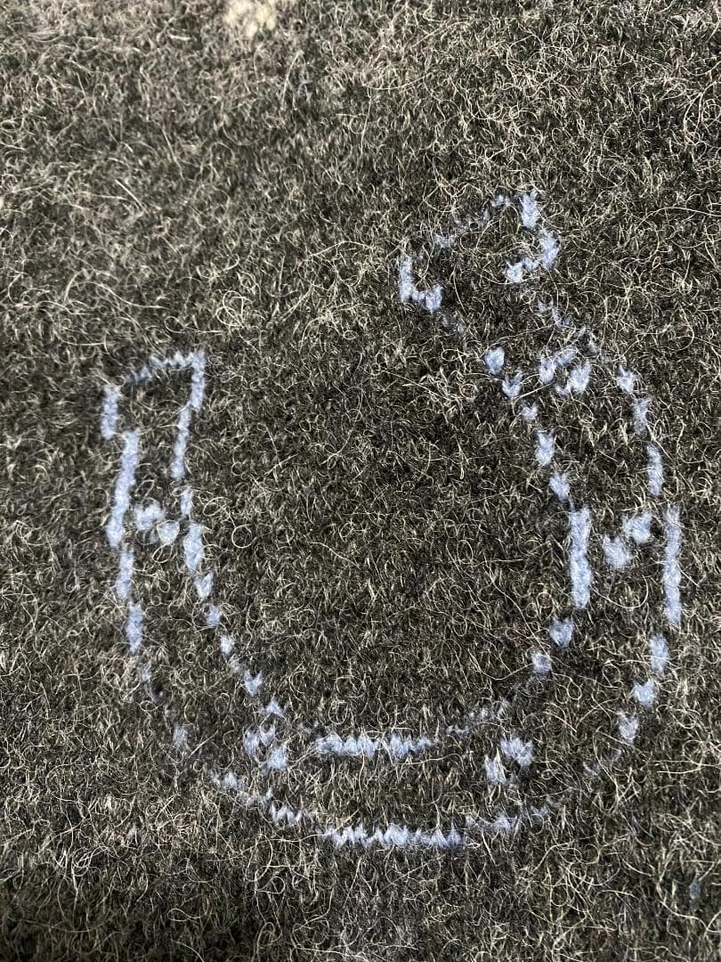 ZARA ジャカードニットボタンカーディガン S