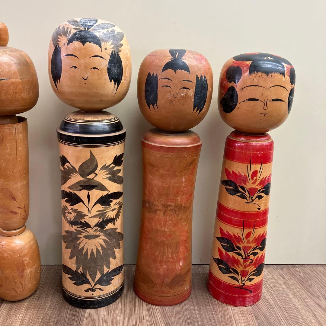 D-2 昭和レトロ 伝統工芸 伝統こけし 12体セット まとめ売り 郷土玩具