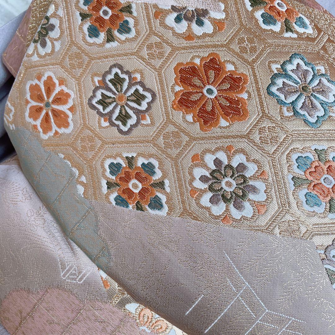 訪問着　フルセット　短冊　金彩加工　入学式　卒業式　着物　I5