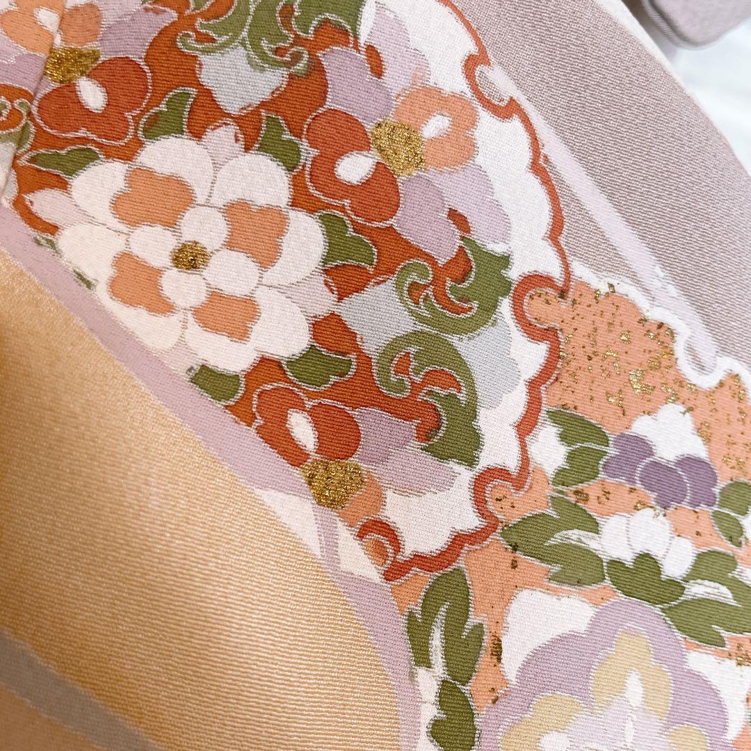 訪問着　フルセット　短冊　金彩加工　入学式　卒業式　着物　I5