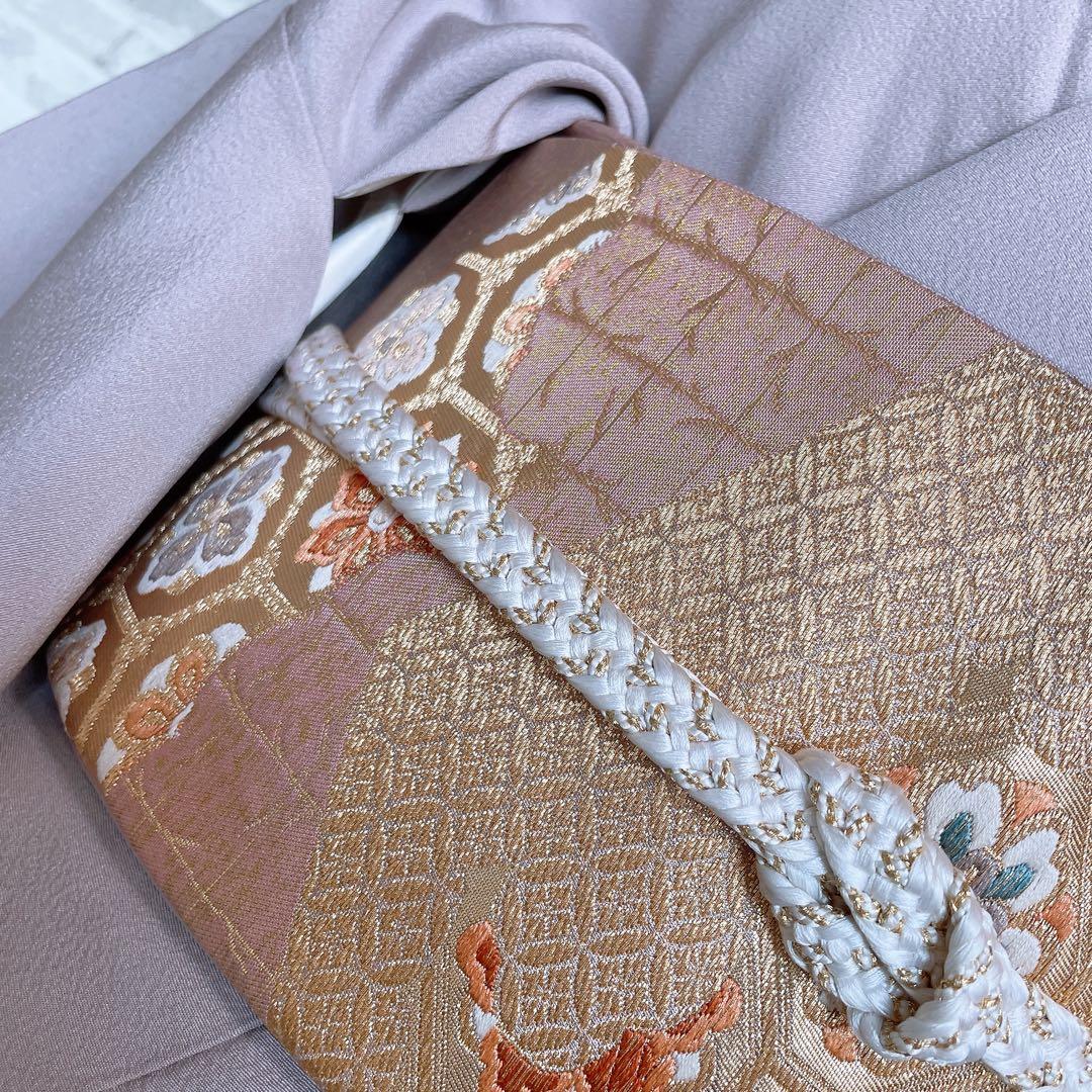 訪問着　フルセット　短冊　金彩加工　入学式　卒業式　着物　I5