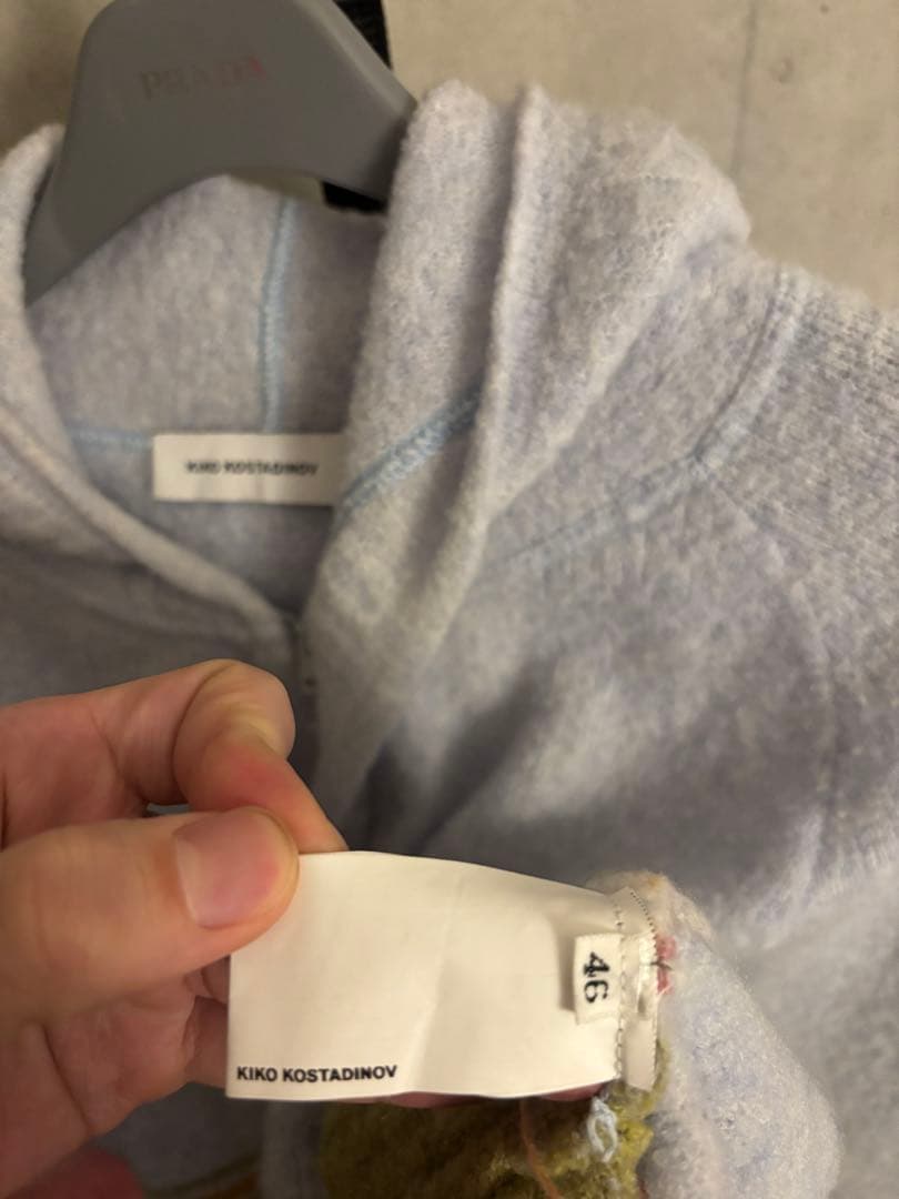名作 kiko kostadinov ketra hoodie kk