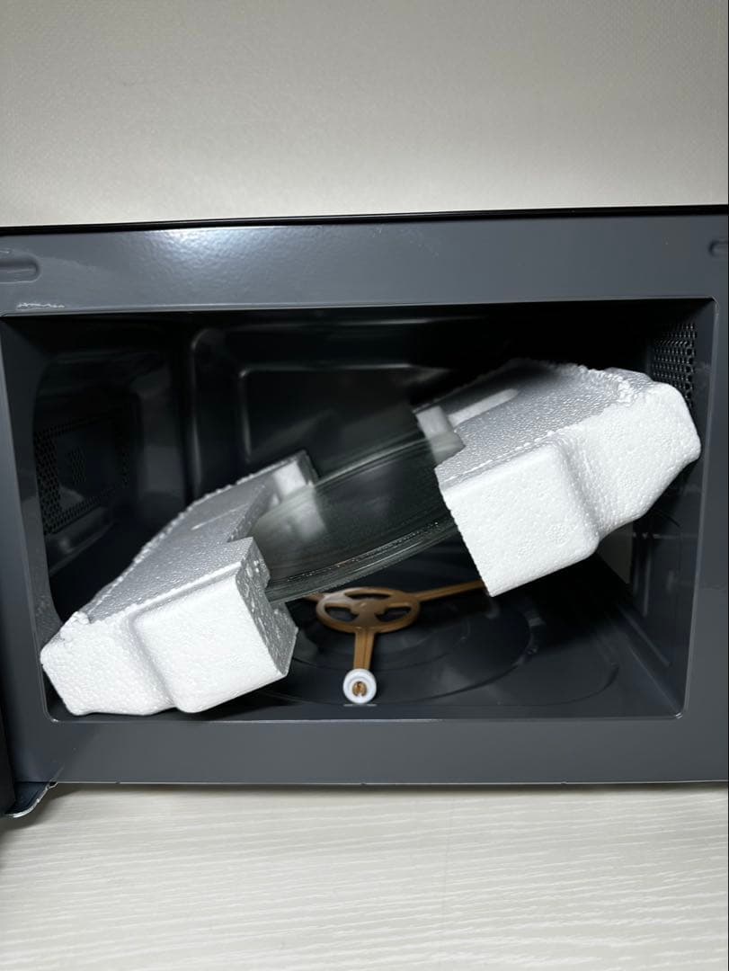 山善 電子レンジ 17L ヘルツフリー 一人暮らし ブラック