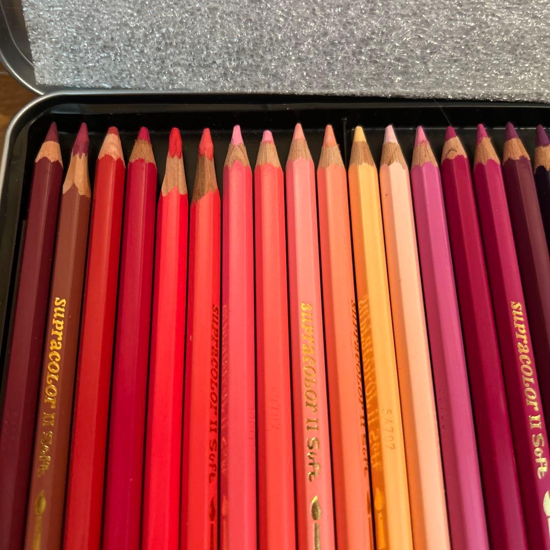 カランダッシュ スプラカラーソフト　水溶性色鉛筆120色セット