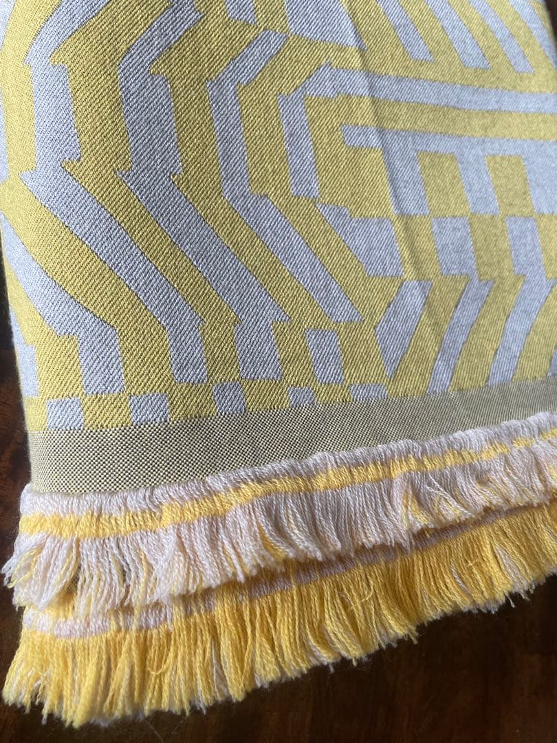 IDEE 柚木沙弥郎デザイン ブランケット シマウマ　約168×180㎝